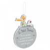 [R2985] - Wooden Plaque Pendant 'The Little Prince' Gray - 17x12 Cm