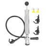 8 Inch Keg Party Pump Aluminum Stainless Steel D System Beer Keg Tap Picnic Pump with Beer Faucet