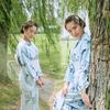 Женский костюм-кимоно Большой клиент Юката с поясом-бантом внутри Традиционное мужское кимоно Одежда для фотосъемки
