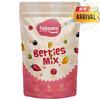 Fabeato 9-в-1 Premium Berries Mix 200 г | Богат антиоксидантами | Хороший источник пищевых волокон | Сушеная клюква, черная смородина, клубника, ягоды годжи