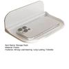 Storage Rack Wall Mount Display Holder Strong Load-bearing Compact Size Easy To Install Phone Stand Foldable Rack