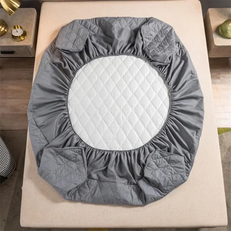 Ticken Cotton Waterproof Bed Sheet Waterproof Fitted Sheet Quilted Mattress Cover Mattress Protector Bedding Mattress Cover