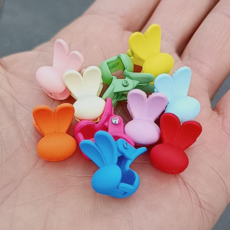 Детский набор мини-шпилек: Клипсы «Ромашка», «Кролик», «Звезда», «Цветок сливы»