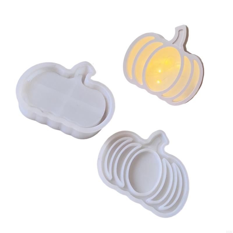 Halloween Pumpkins Silicone Mold Halloween Themed Making Mold For Art Craft Project Making Night Light