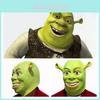 Маска Шрека Костюмный Аксессуар - Эластичный Дизайн Подходит для Всех Форм Головы для Хэллоуина Косплея Выступления