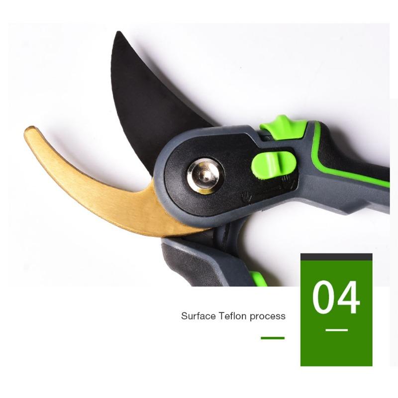 Садовые секаторы из нержавеющей стали Инструменты для обрезки Садовые инструменты Ножницы Резак Сбор фруктов Сорняки Домашние ветки в горшках Секатор