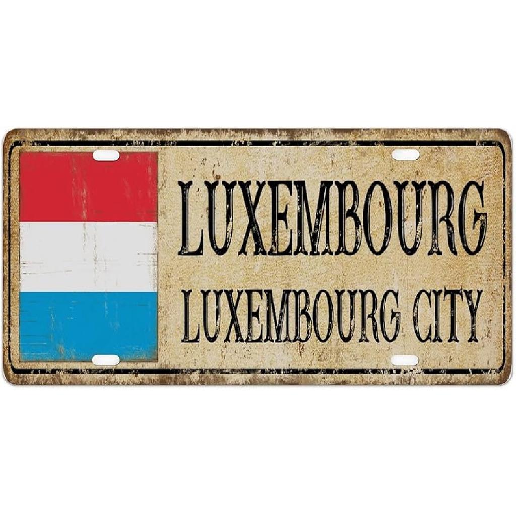 Номерные знаки Сент-Люсии с национальным флагом Кастри, винтажный металлический номерной знак, сувенир из страны, подарочный алюминиевый номерной знак, автомобильная бирка