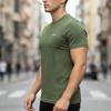 Aeronautica Militare Khaki T-Shirt Men' Crew-Neck Scoti005J508-07001