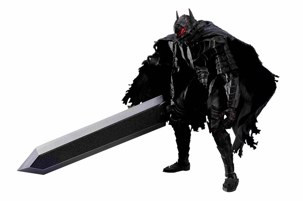 TAMASHII NATIONS Berserk Guts Приблизительно 160 мм окрашенная подвижная фигурка SHFiguarts (Беркер Броня) -Страсть - АБС, ПВХ и ткань