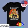 Thin Lizzy Jailbreak Мужская Черная Размер от S до 3XL