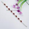 Natural Carnelian Bracelet, 925 Sterling Silver Wedding Bracelet, Handmade Bracelet for Women, Carnelian Bracelet, Gift for Wife