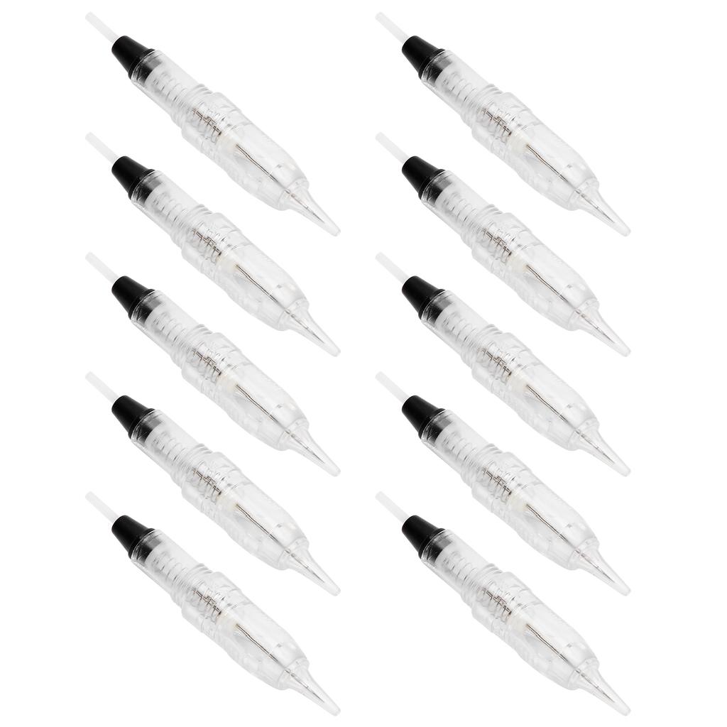 10pcs Cartridge Tattoo Needle Eyebrow Eyeliner Needles for Microblading Tattoo Machine3R