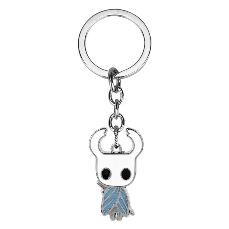 Hollow Knight Протагонист Гвоздь Брелок Ожерелье и Металлическая Брошь Набор