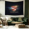 Custom Name FC Thun Printed Tapestry – Wall Hanging for Bedrooms, Dorms, and Home Decor