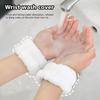 2PCS Wash face wristband wrist strap, splash proof to the cuffs, water blocking and moisture-proof sleeves, absorbent hand towel