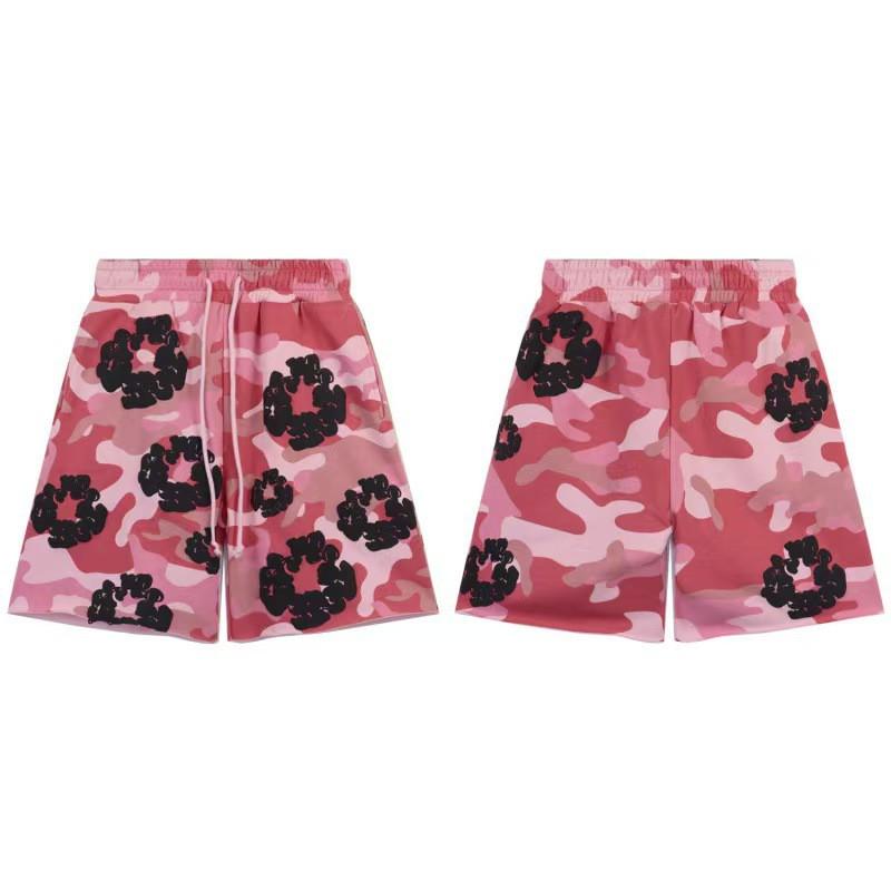 Trendy 3D Digital Camo Shorts Teens Men Women - Casual Sportswear
