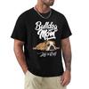Футболка с забавным английским бульдогом Bulldog Mom Life Is Ruff, повседневная футболка с коротким рукавом, мужская мода, футболки с круглым вырезом из 100% хлопка