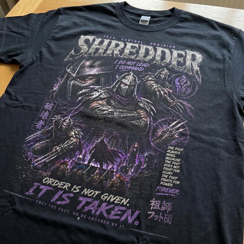 Shredder TMNT Graphic Tee | Vintage Bootleg Comic Book Villain Shirt