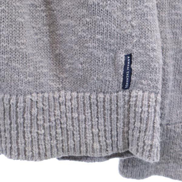 Armani Exchange Свитер с длинным рукавом M Серый трикотаж Мужской Б/У