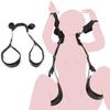 Upgraded Adult Leather SM Thigh Straps and Handcuffs Restraints Set