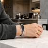 Магнитный Миланский браслет из нержавеющей стали для Fitbit Air Band, Регулируемый сменный ремешок для часов, Персонализированные ремешки, Дышащий, Защита от пота