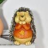 3 шт. Мини-фигурка ежика, милая маленькая керамическая статуэтка животного для сказочного сада, горшков для бонсай, декора микро-ландшафта