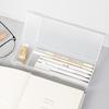 Transparent Frosted Pencil Case Pencil Case Korean Small Fresh Stationery Simple Multi-functional Creative Pencil Case