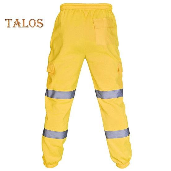 Светоотражающие защитные брюки, светоотражающие зоны на 360 градусов, высокая видимость, ночные уличные строительные рабочие, ночные смены, бег, велоспорт, брюки