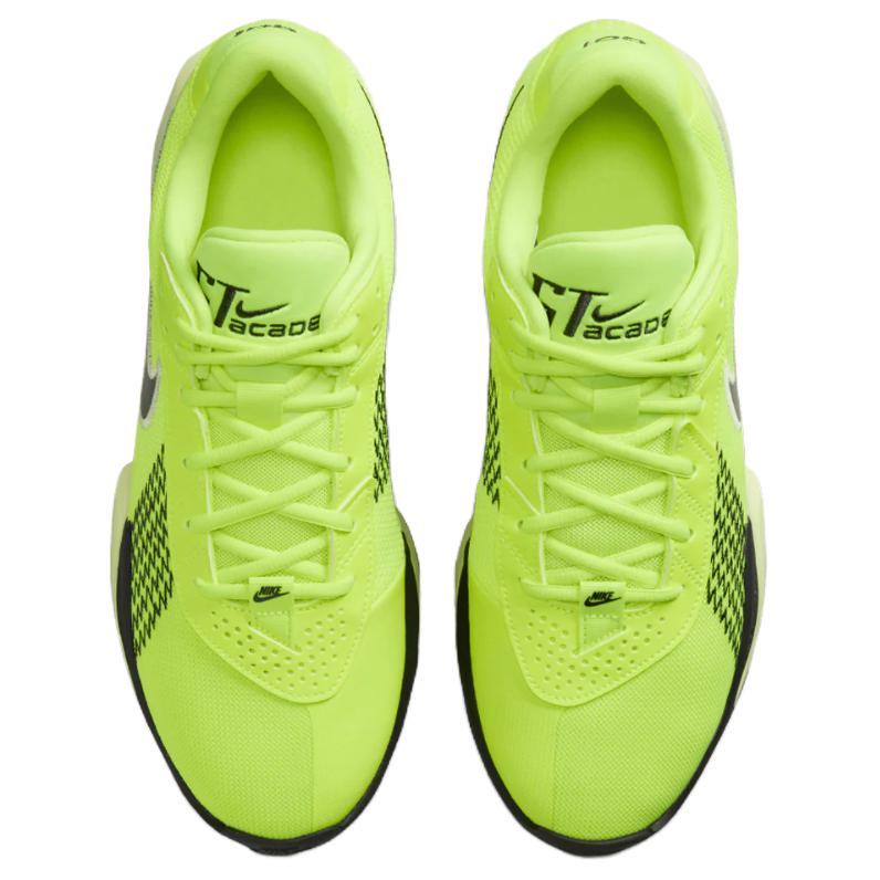 Nike Кроссовки Air Zoom GT Cut Academy EP Volt мужские зеленые антрацитовые Barely-Volt FB2598-700