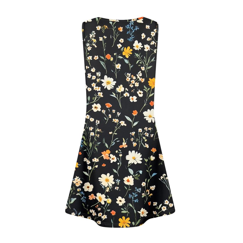 Женский повседневный сарафан с карманами, летнее пляжное платье в стиле бохо, праздничное платье для женщин, платья-майки