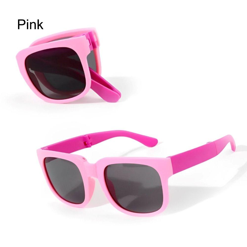 Outdoor Foldable Sunglasses UV 400 Travel Goggle Vintage Shades for Toddler Boys and Girls