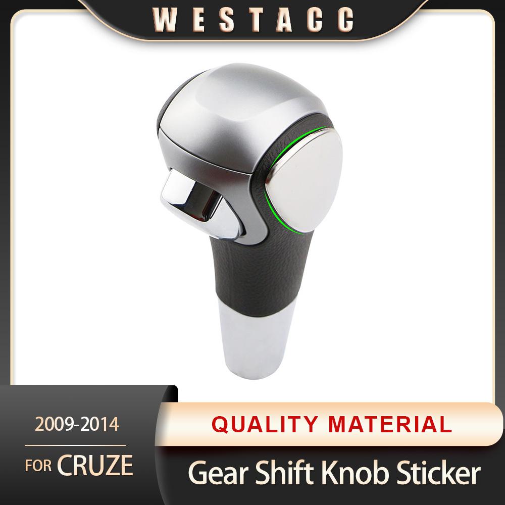 2 шт., автомобильная ручка переключения передач из нержавеющей стали, наклейка на отделку для Chevrolet Cruze 2009 2010 2011 2012 2013 2014 2015 AT
