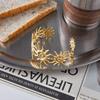 Модный браслет Youthway с чеканкой, спиральный, ажурный, в виде солнца, открытый, из нержавеющей стали, с покрытием 18K золотого цвета, водонепроницаемый, для женщин