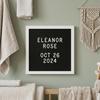 Wooden Frame Message  Letter Board Black White Changeable Letter Board  Restaurant Decor