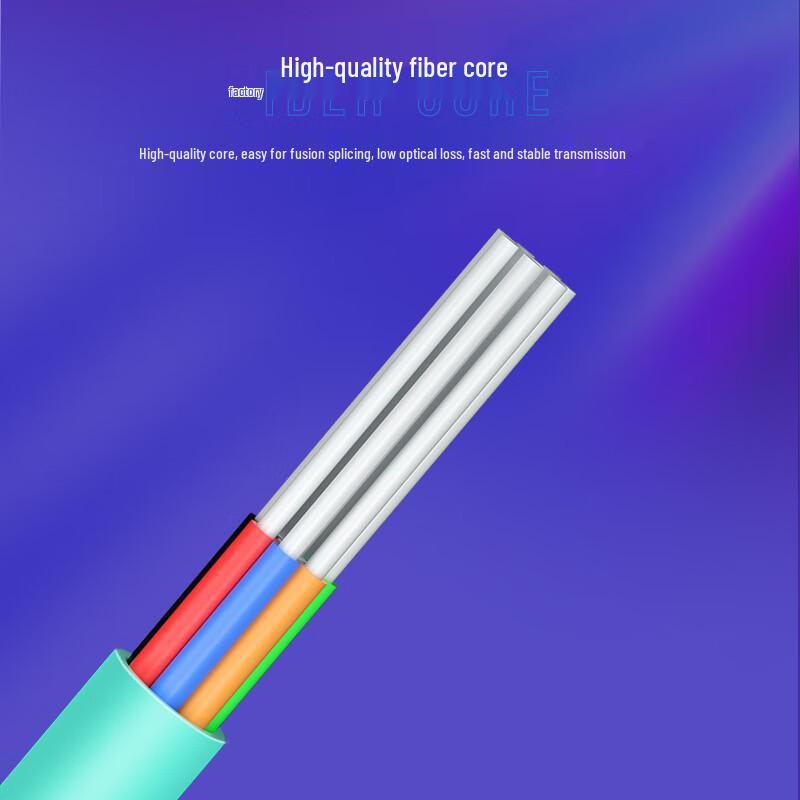 SAMZHE MPO-LC 12-Core OM3 Multimode Fiber Optic Patch Cable