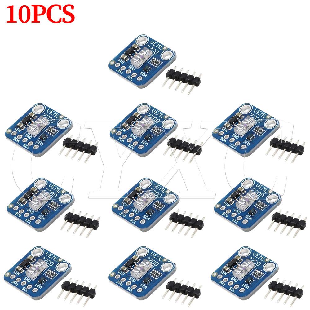 1-10PCS VEML7700 Ambient Light Sensor Module 120k Lux Light measuring Sensor Board 3.3V 5V I2C IIC Interface VEML7700Replacement Sensors2