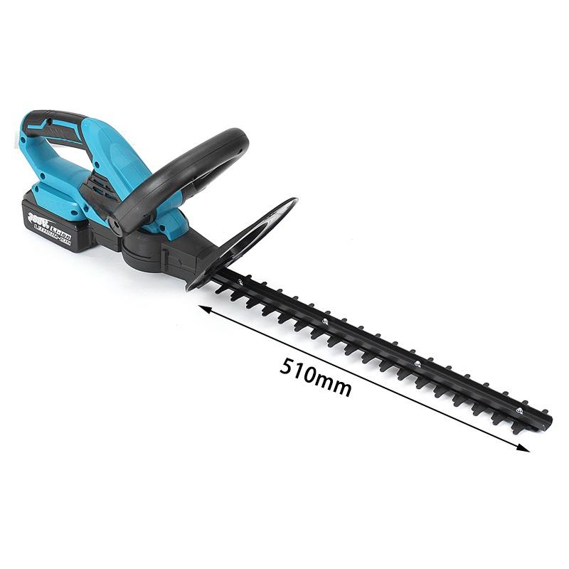 388VF Бесщеточный электрический триммер для живой изгороди двойного действия, триммер для травы, обрезка пилы, садовые инструменты с лезвием для батареи Makita 18 В