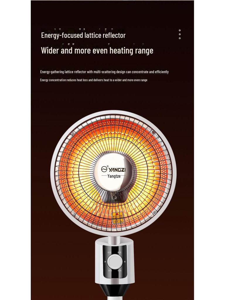Электронагреватель двойного назначения Yangzi: Быстроразогреваемая переносная печь для дома и террасы