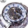 Men's Roman Vintage Digital Hollowed Out Manual Mechanical Watch
