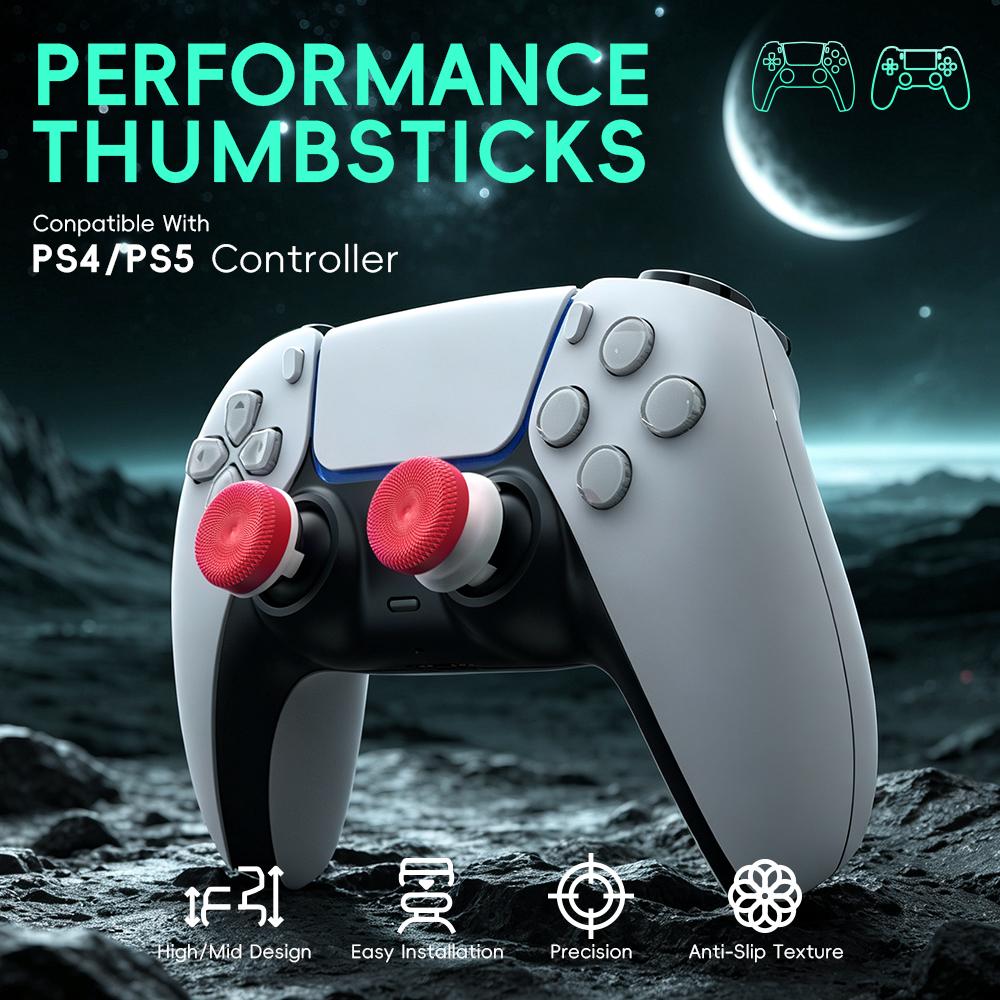 DATA FROG High-Rise Freeks Stick for PS4 PS5 Galaxy Joystick Compatible with 8BitDo Ultimate Controller Performance Stick