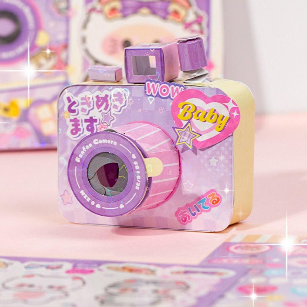 New Design Handmade Diy Toys Crop Free Sticker Games Quiet Book DIY Dress up Toy  Educational Toy