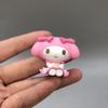 Фигурка Ангел Хелло Китти 4 см Sanrio Мелоди Куроми Аниме Синнаморолл Кукла Каваи DIY Украшение для торта Рождественские подарки для детей