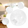 Ceiling Light Shade Glass Ball Lampshade G9 Base for Living Room Table Lamp