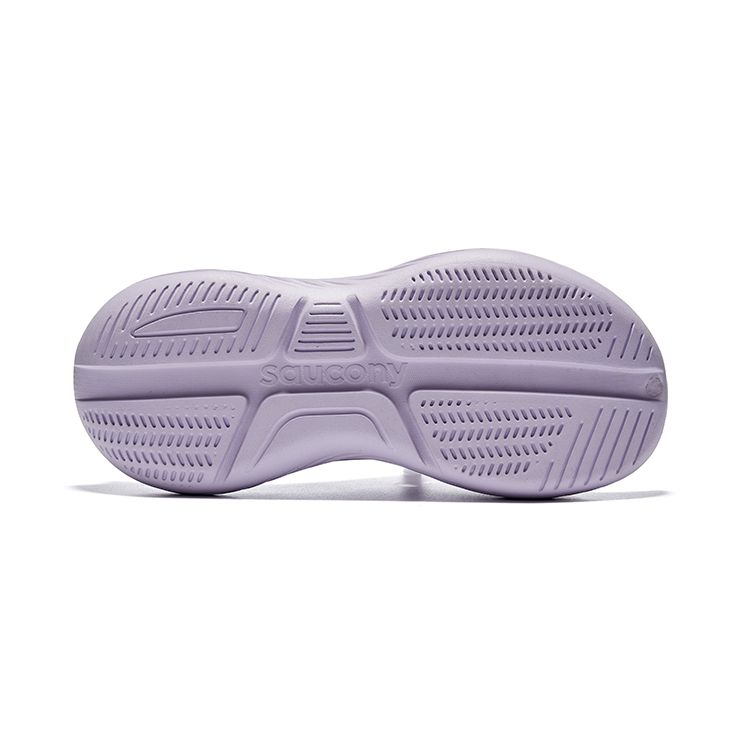 SAUCONY Cradle Lightweight Comfortable Non-Slip Durable Slide Sandals Unisex Sandals Purple S28901-9