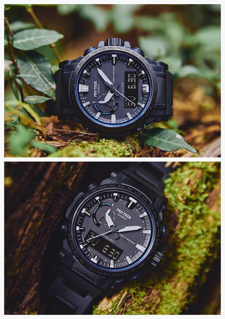 Часы PROTREK Climber Line Radio Solar Biomass Plastic [Casio] PRW-61FC-1JF мужские черные