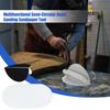 Multifunctional Sandpaper Rack Self-adhesive Handheld Sanding Sandpaper Tool Semi-Circular Angle Sander Kit for polishing