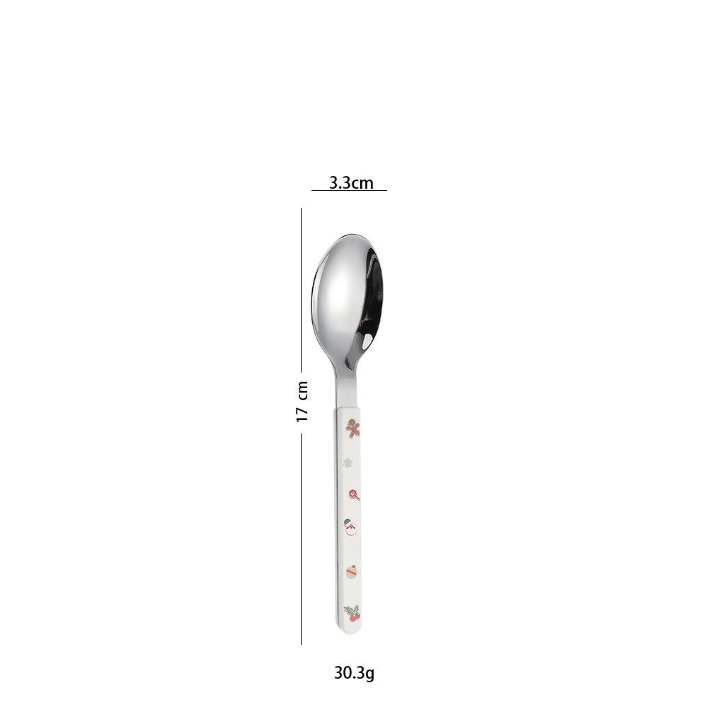 HANYANG Stainless Steel Tableware Family Hotel Supplies Steak Knife, Fork and Spoon Set Western-style Tableware