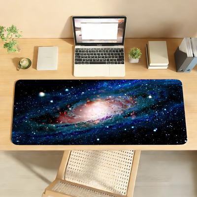 Коврик для мыши Galaxy Нескользящий Заблокированный край Настольный коврик Аксессуары для ПК Ноутбука Резиновый Офисный Клавиатура Большой Игровой XXL Ковер
