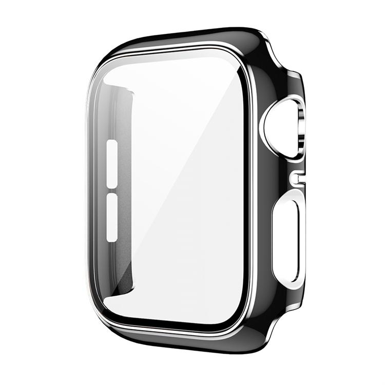 Чехол для Apple Watch 45мм 41мм 44мм 40мм 42мм аксессуары Защитное стекло для экрана iWatch series 9 7 8 5 6 SE 3 4