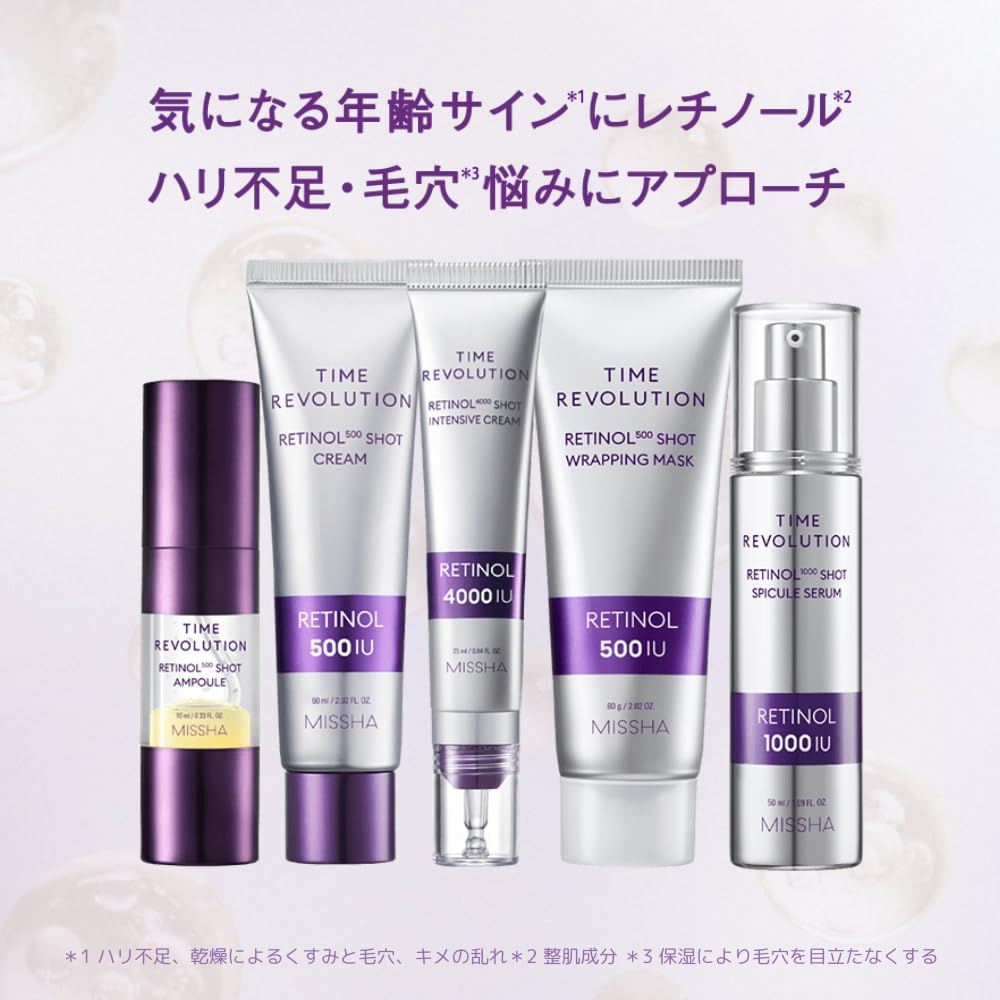 Missha Revolution Time Retina 500 Shots Serum (10mL)